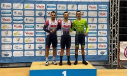 Milli bisikletçiler Portekiz'de kürsüyü paylaştı