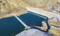 Sivas Ulaş Baharözü Barajı'nda su tutuldu