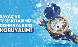 İSU’dan Uyarı: Su Sayaçlarında Donma Riskine Dikkat