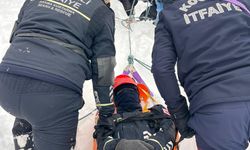 Zorlu kış şartlarında arama kurtarma tatbikatı!