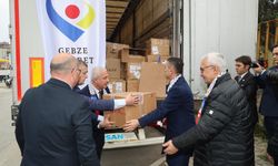 Gebze'den Gazze’ye Yardım Tırları Gönderildi
