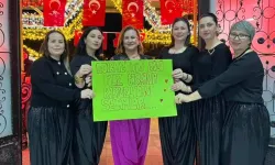 Yenikarpuzlu'da 'Şalvar Gecesi' coşkusu... Bin kadın tek yürek