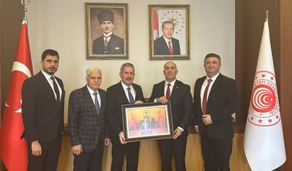 Emlak Kulübü, Ticaret Bakan Yardımcısı’nı ziyaret etti