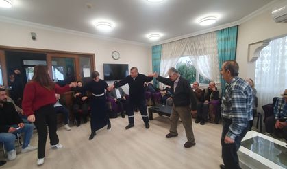 Huzurevi sakinleri keyif dolu anlar yaşadı!
