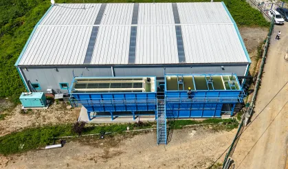 Sakarya Karapürçek’te ön çökeltim sistemi devrede