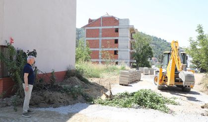 Karamürsel Belediyesi’nden Tepeköy’e Alternatif Yol