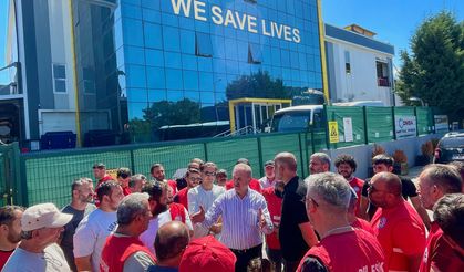 CHP'li  Çiler'den Omsa Metal Direnişine Destek