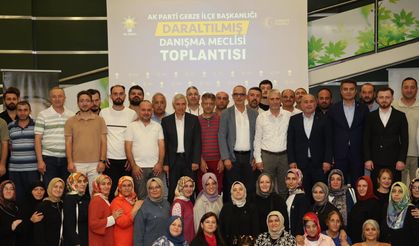 AK Parti Gebze Danışma Meclisi Toplandı