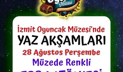 Müzede yaz akşamları atölyeleri devam ediyor