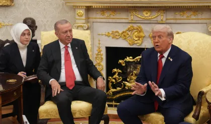 Trump ve Erdoğan Oval Ofis'te Görüştü