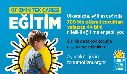 Otizmli Çocuklar İçin Ders Zili Çalıyor!