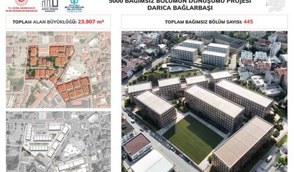 Darıca’da kentsel dönüşüm iki mahalleden başlıyor