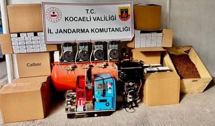 Kocaeli'de Büyük Kaçak Sigara Operasyonu