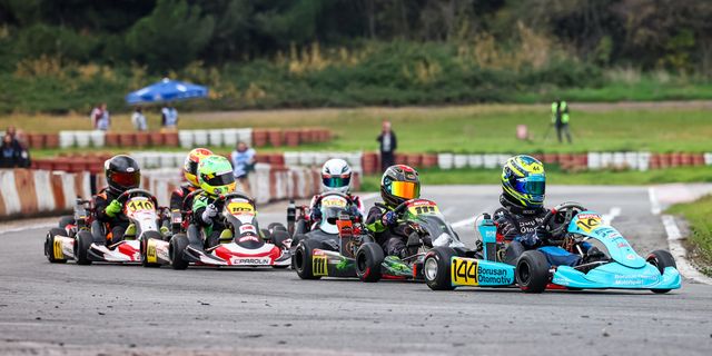Körfez'de NİMOSK Karting Yarışı Nefes Kesti