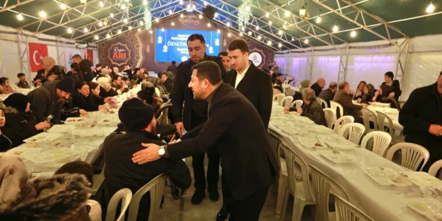 Nevşehir'de ilk iftar coşkusu