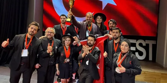 Türk Kuaför Milli Takımı, Rusya'da Avrupa Şampiyonu 0ldu!