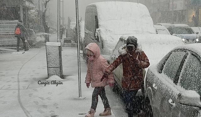 Kar kalınlığı 40 cm olabilir, bir hafta sürebilir!