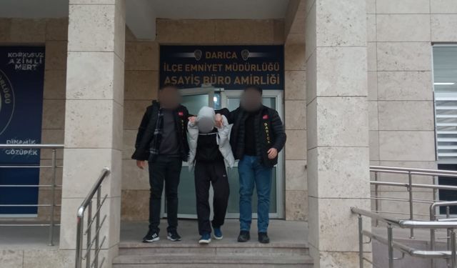 Darıca'da, İşlediği Hırsızlık Suçundan Aranıyordu!
