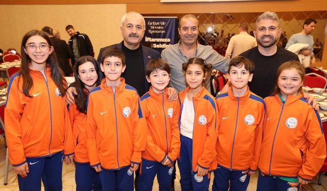 Büyükgöz amatör sporcuları iftarda ağırladı