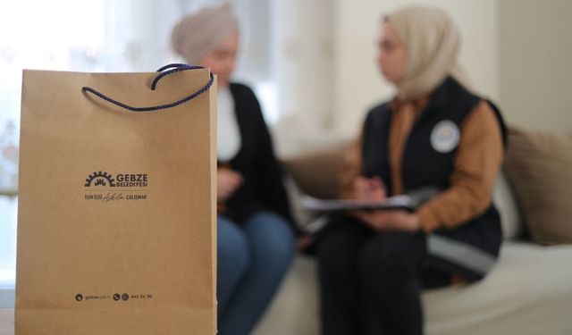Gebze'de 2500 aileye Ramazan Desteği