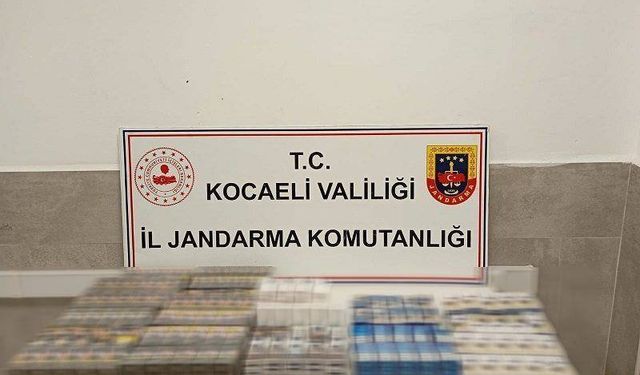 Kocaeli Jandarması'ndan Kaçakçılık Operasyonu!