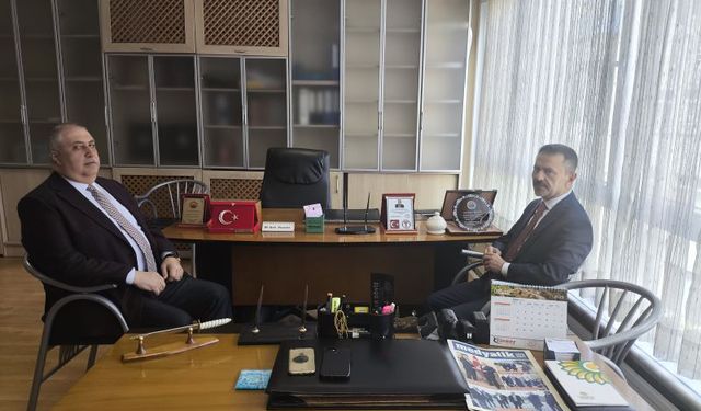 Vali İlhami Aktaş, Mehmet Başaran'ı Ziyaret Etti!
