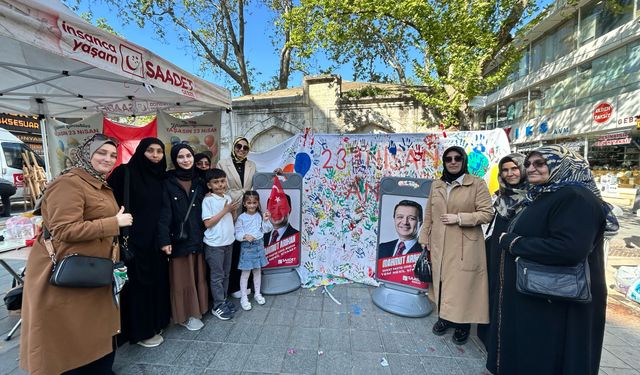 Saadet Partisi Gebze’den 23 Nisan Etkinliği