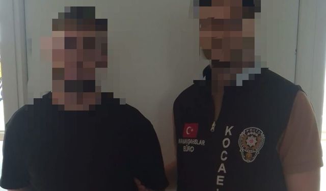 Kocaeli Polisi Hırsızlık Hükümlüsünü Yakaladı!
