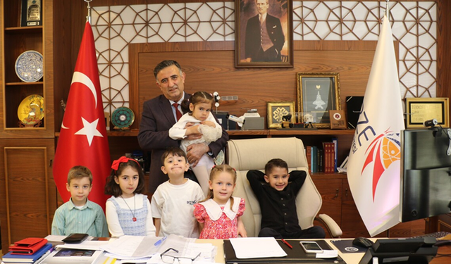 GTÜ’de Rektörlük Miniklerin Oldu