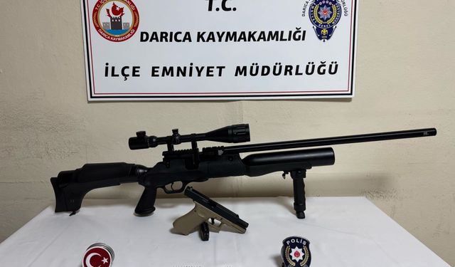 Darıca'da Polisten Silah Operasyonu!