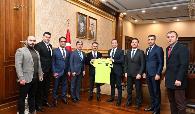 Kocaelili Hakemlerden Vali Aktaş’a Ziyaret