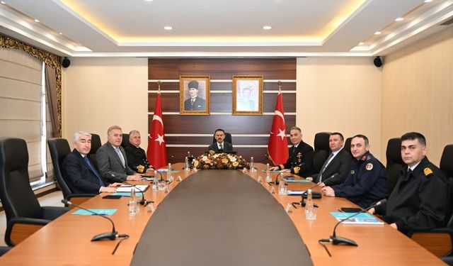 Güvenlik ve Asayiş Koordinasyon Toplantısı gerçekleştirildi