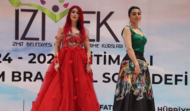 İZMEK’ten defile ve yılsonu sergisi