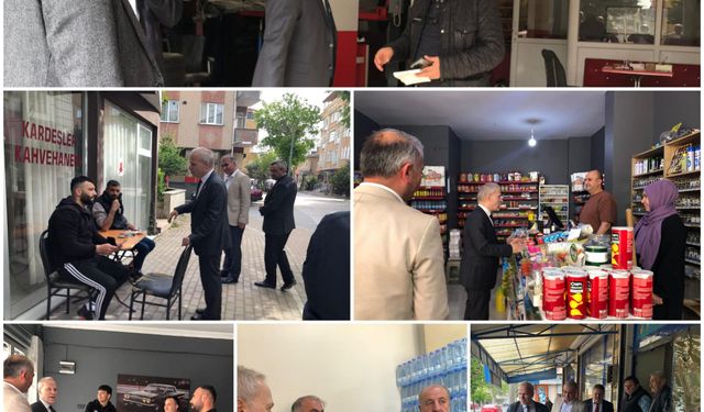 Saadet Partisi Gebze, Esnafın Nabzını Tuttu
