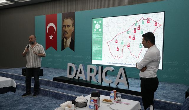 Darıca'da toplanma alanları için kritik toplantı