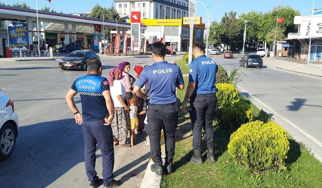 Zabıtadan dilenci operasyonu!