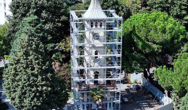 İzmit Saat Kulesi’nde Restorasyon