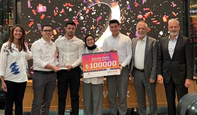 GTÜ Öğrencisine Bi-Fikir KAP Fikir Yarışması'nda İkincilik