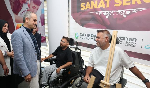 Çayırova’da sanat engel tanımadı