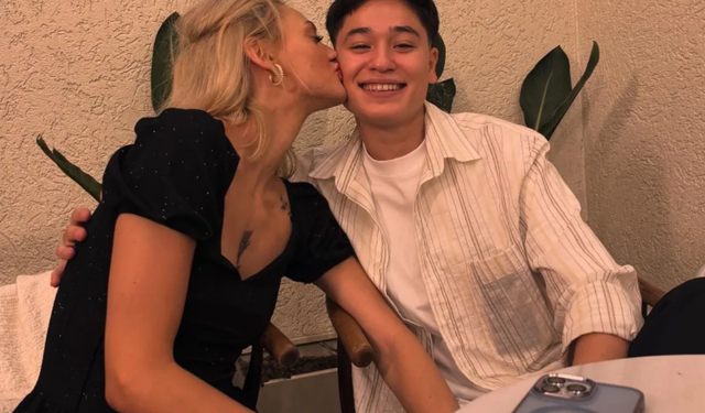 Nevide Çiçek, sevgilisiyle romantik bir kare paylaştı