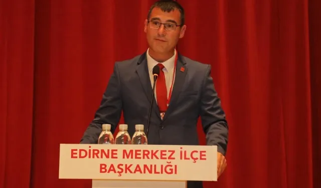 CHP Edirne Merkez İlçe Başkanlığı'nda Seçim