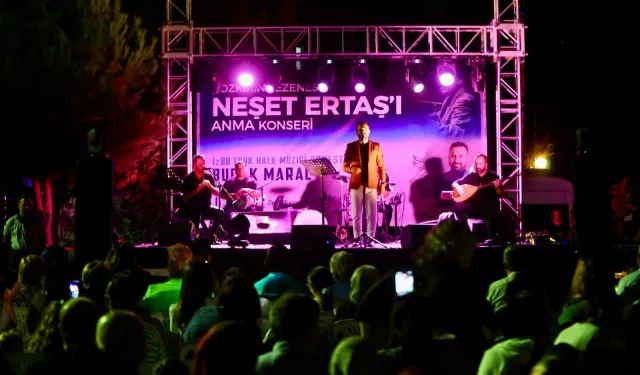 İzmir Karabağlar'da Neşet Ertaş türküleriyle anıldı