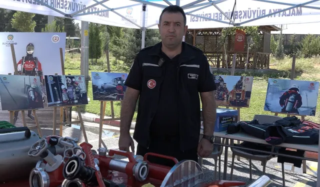 Malatya İtfaiyesi 2025'te yoğun mesai harcadı
