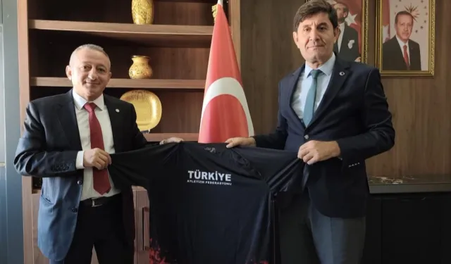 Türkiye Atletizm Federasyonu Asbaşkanından Ziyaret