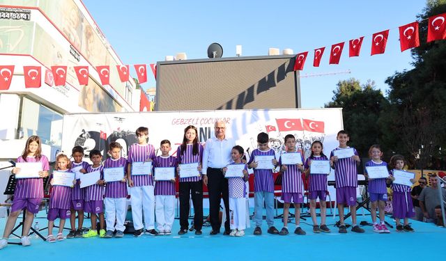Gebze’de Yaz Spor Okulları Coşkuyla Tamamlandı