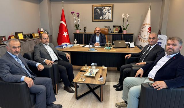 Saadet Partisi'nden Pazarcılar  Odası ve Muhtarlara Ziyaret