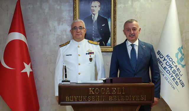 Garnizon Komutanı’ndan Başkan Büyükakın’a iadei ziyaret