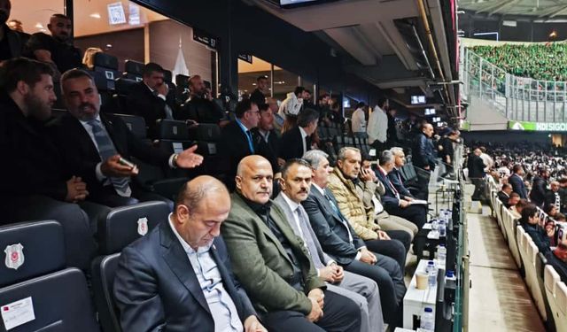 Vali Aktaş, Beşiktaş - Kocaelispor Karşılaşmasını İzledi