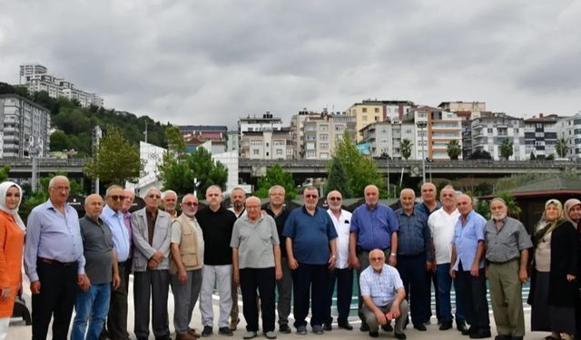 Samsun Büyükşehir’den yaşlılara tatil tadında kamp