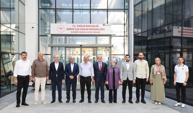 Gebze’de sağlık çalışanlarına teşekkür ziyareti
